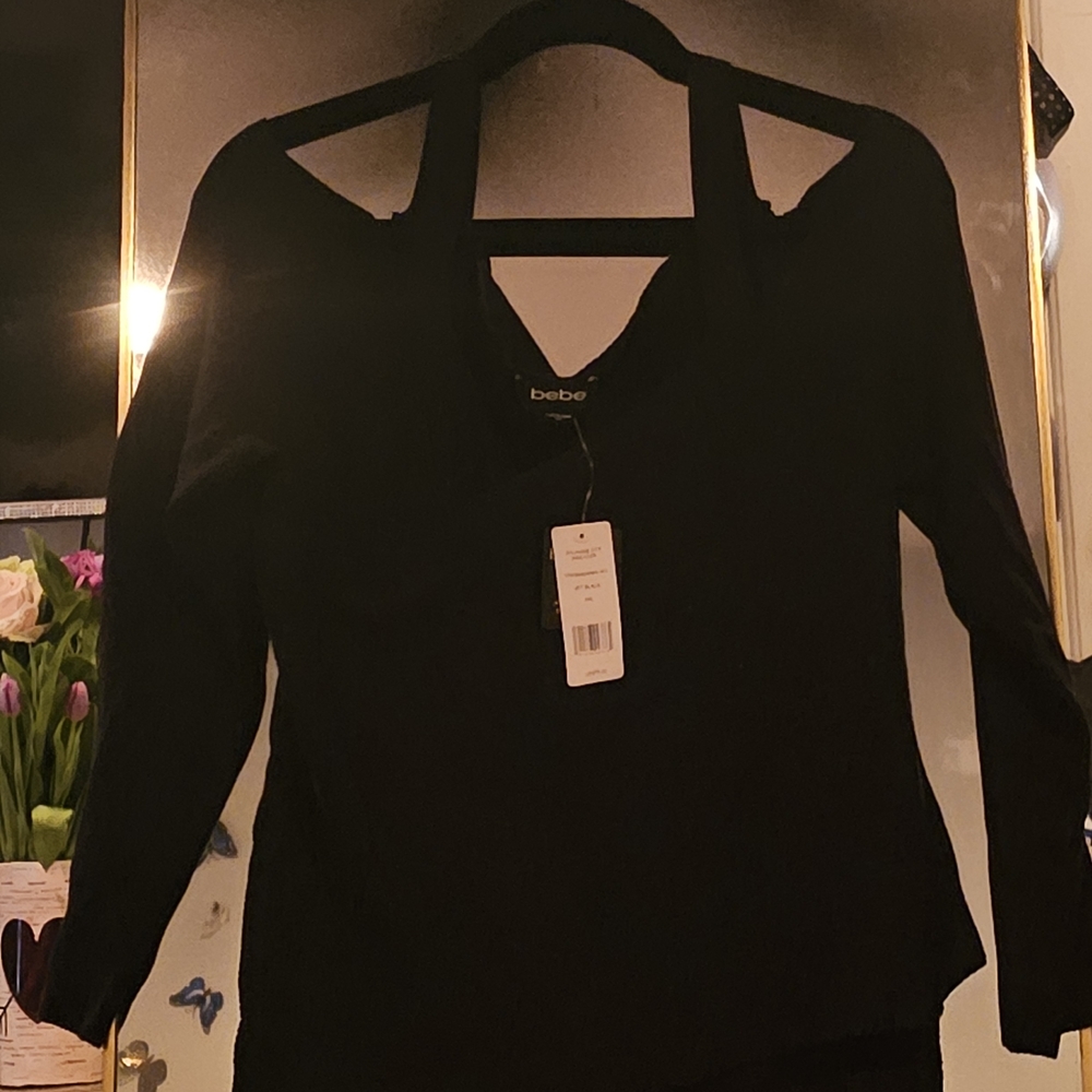 Bebe Women's Black Top